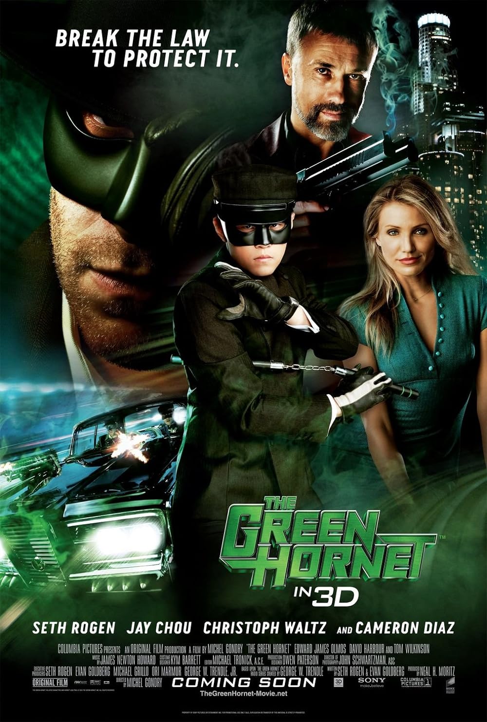 The Green Hornet (2011) 640Kbps 23.976Fps 48Khz 5.1Ch BluRay Turkish Audio TAC
