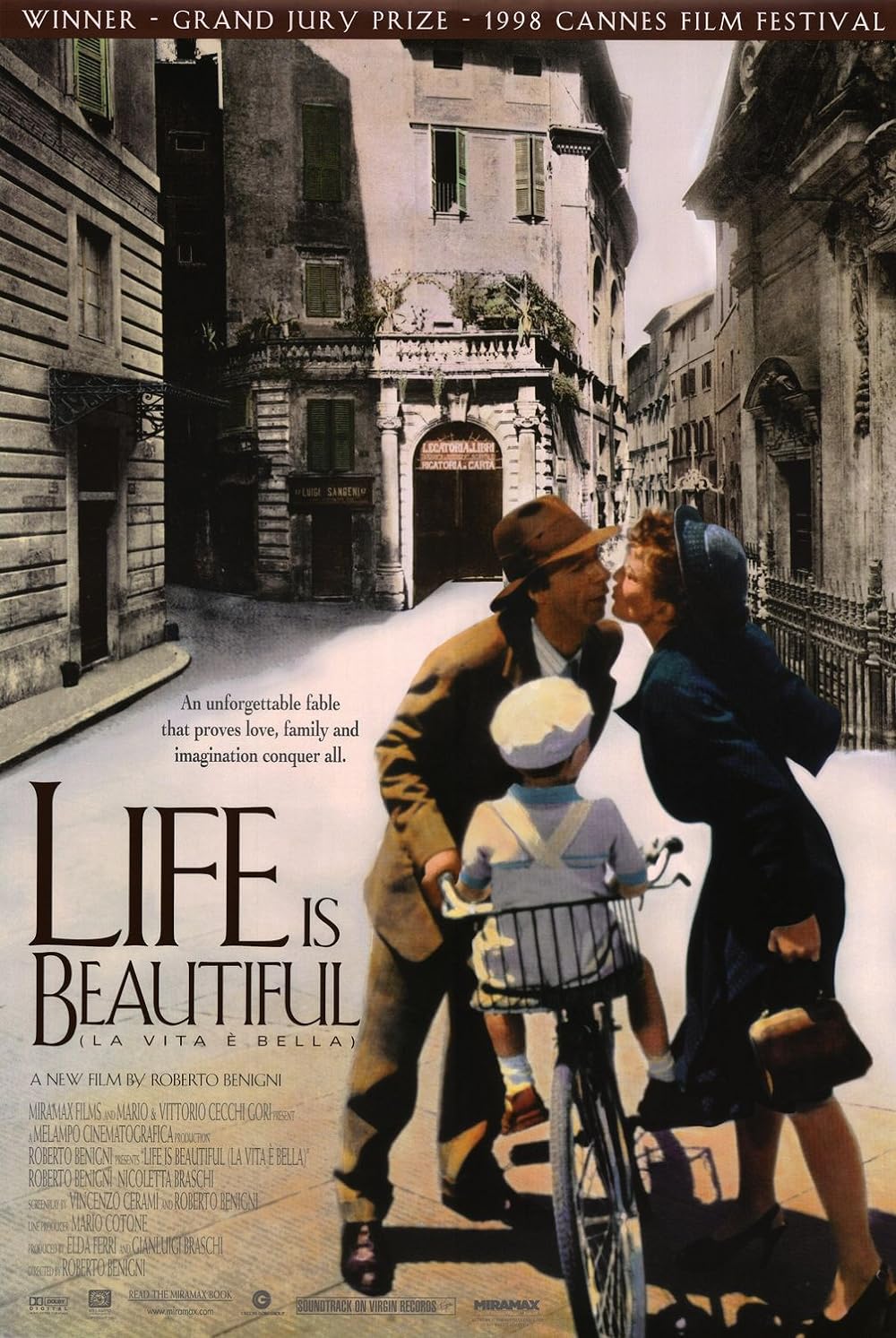 Life Is Beautiful (1997) 128Kbps 23.976Fps 48Khz 2.0Ch DD+ NF E-AC3 Turkish Audio TAC