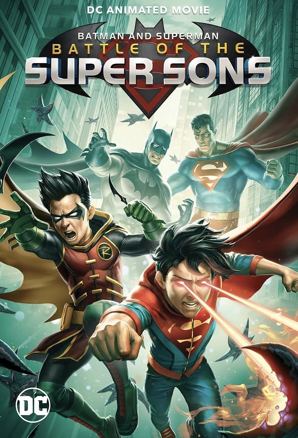 Batman and Superman: Battle of the Super Sons (2022) 192Kbps 23.976Fps 48Khz 2.0Ch DigitalTV Turkish Audio TAC
