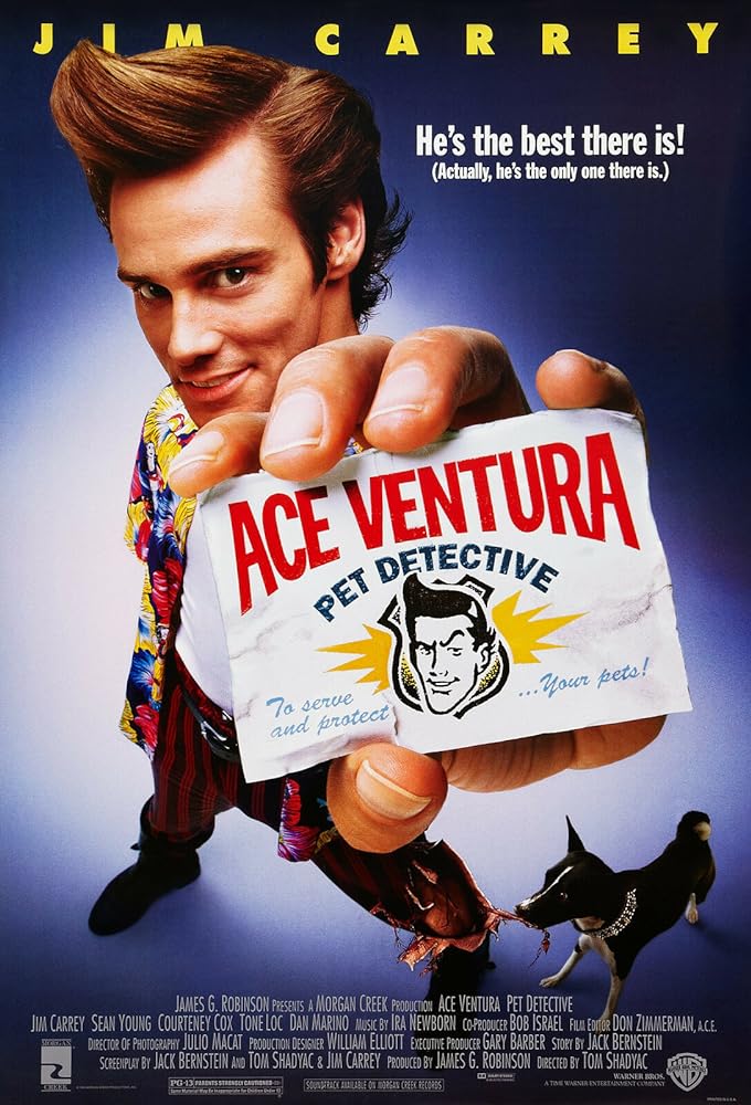 Ace Ventura: Pet Detective (1994) 192Kbps 23.976Fps 48Khz 2.0Ch VCD Turkish Audio TAC