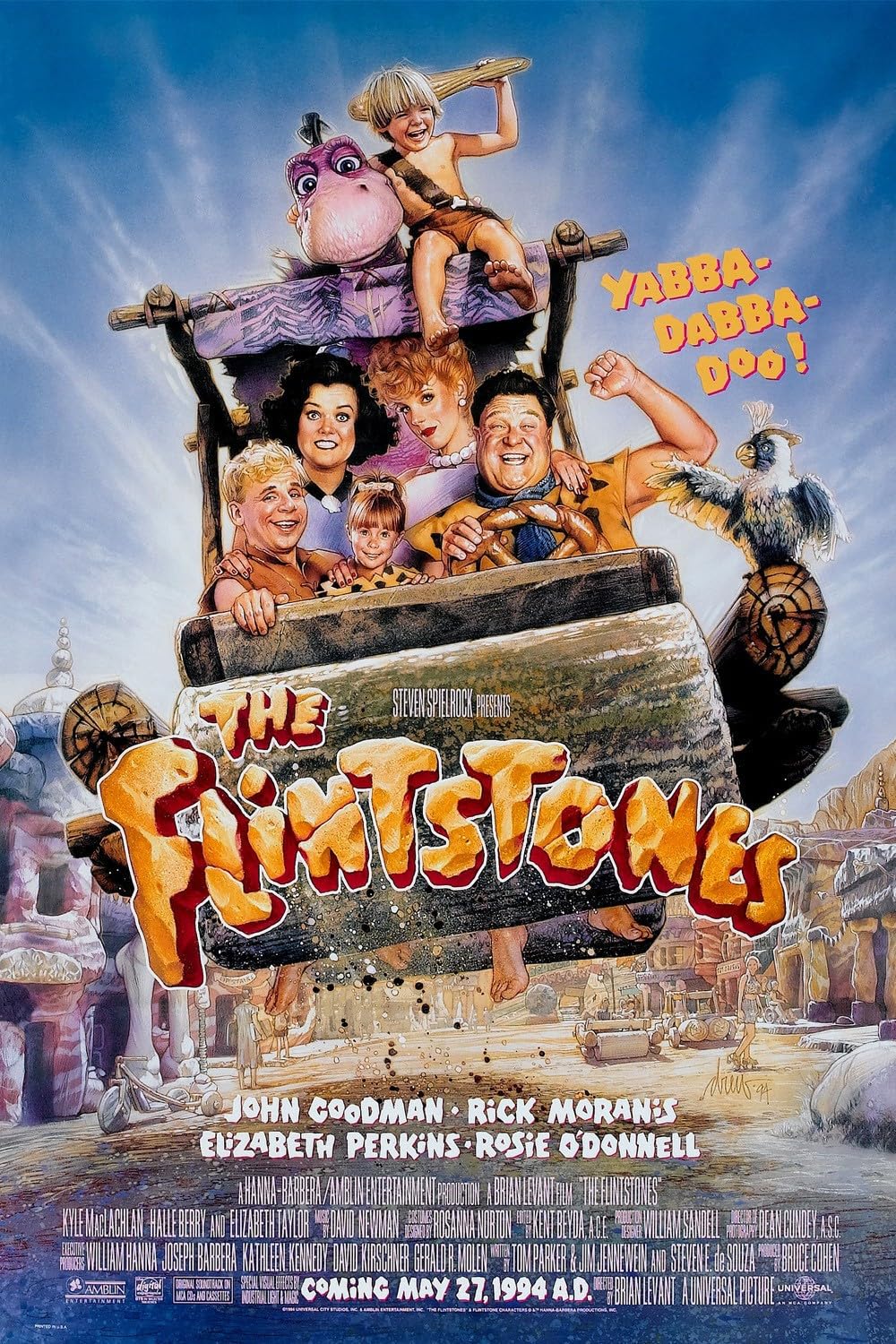 The Flintstones (1994) 640Kbps 23.976Fps 48Khz 5.1Ch DD+ AMZN E-AC3 Turkish Audio TAC