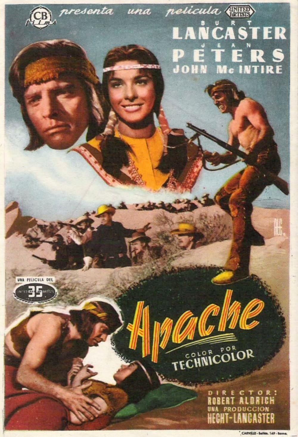 Apache (1954) 192Kbps 23.976Fps 48Khz 2.0Ch DigitalTV Turkish Audio TAC