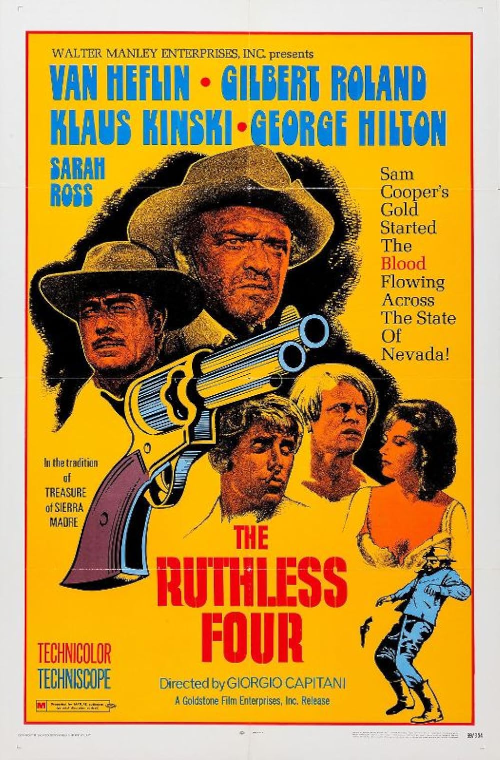 The Ruthless Four (1968) 192Kbps 25Fps 48Khz 2.0Ch VHS Turkish Audio TAC