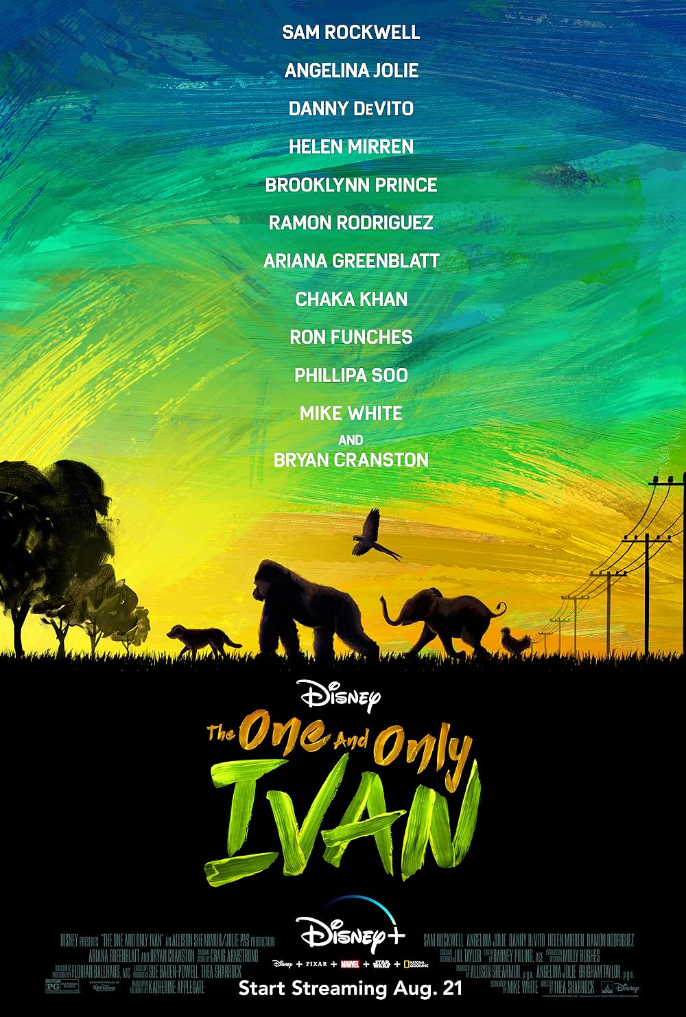 The One and Only Ivan (2020) 256Kbps 23.976Fps 48Khz 5.1Ch Disney+ DD+ E-AC3 Turkish Audio TAC