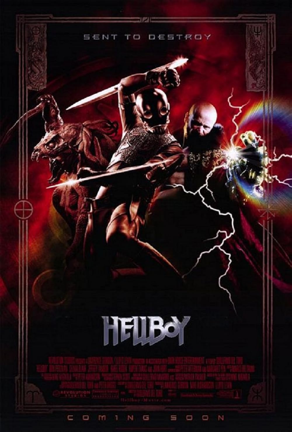 Hellboy (2004) Theatrical Cut 224Kbps 23.976Fps 48Khz 2.0Ch VCD Turkish Audio TAC