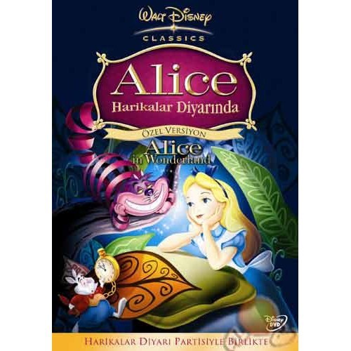 Alice in Wonderland (1951) 448Kbps 23.976Fps 48Khz 5.1Ch DVD Turkish Audio TAC