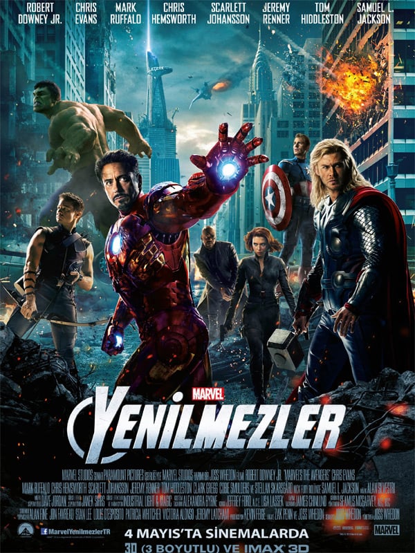 The Avengers (2012) 640Kbps 23.976Fps 48Khz 5.1Ch BluRay Turkish Audio TAC