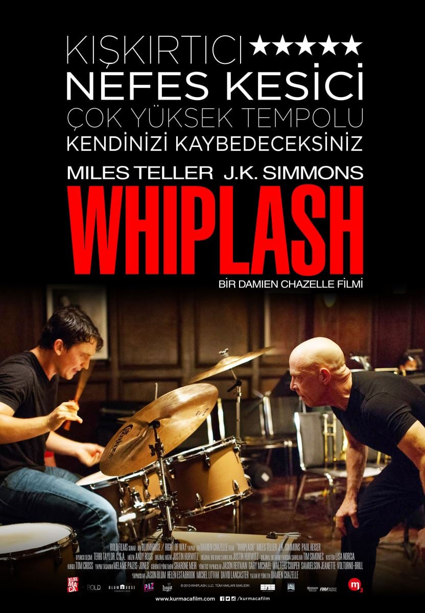 Whiplash (2014) 192Kbps 23.976Fps 48Khz 2.0Ch DigitalTV Turkish Audio TAC