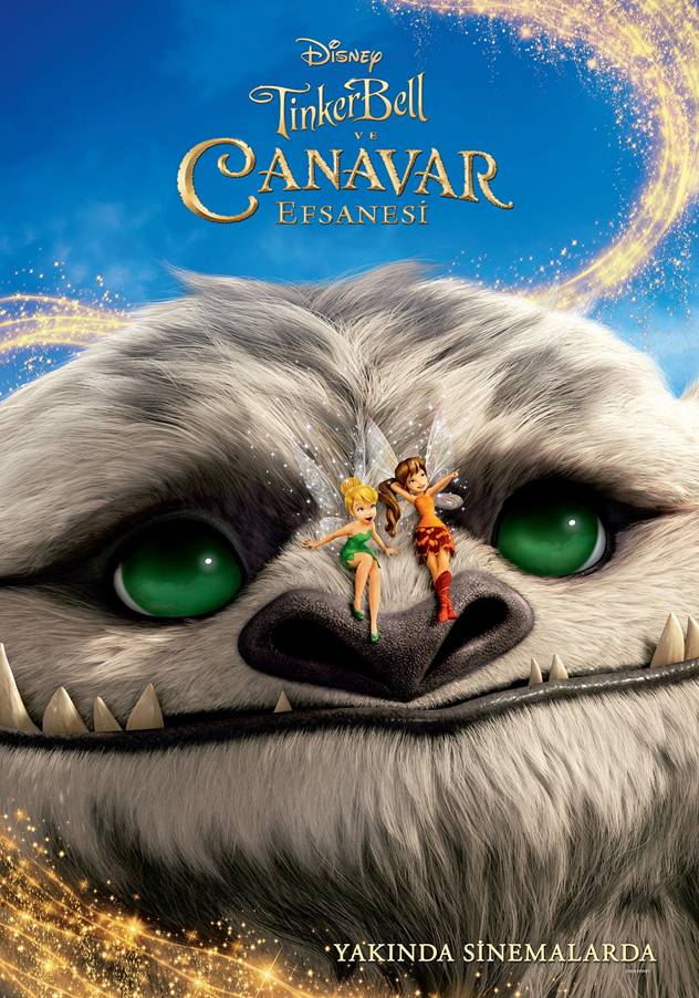 Tinker Bell and the Legend of the NeverBeast (2014) 384Kbps 23.976Fps 48Khz 5.1Ch iTunes Turkish Audio TAC