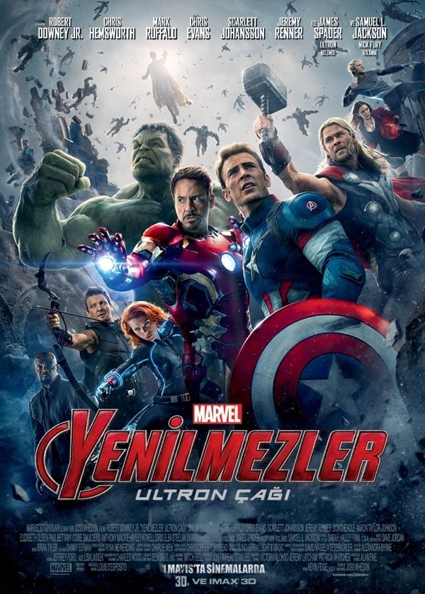 Avengers: Age of Ultron (2015) 384Kbps 23.976Fps 48Khz 5.1Ch DVD Turkish Audio TAC