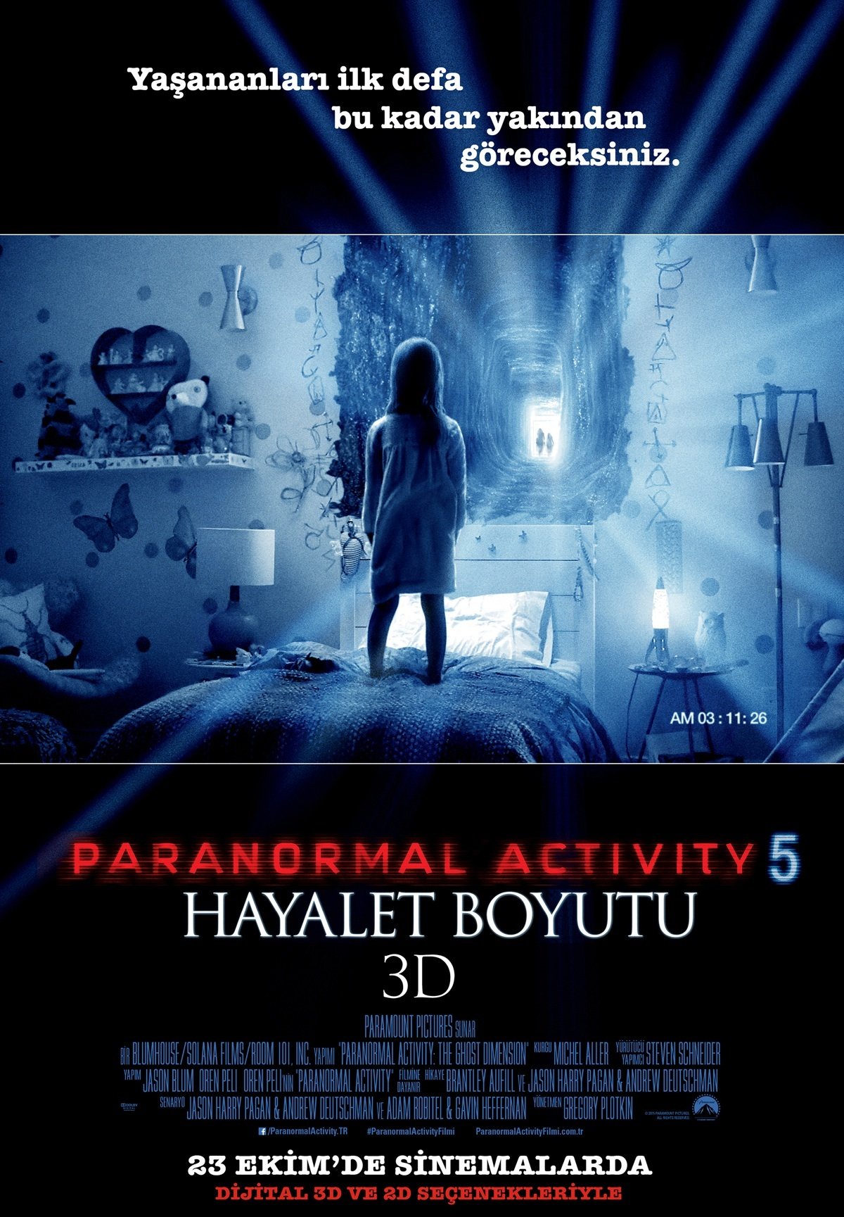 Paranormal Activity: The Ghost Dimension (2015) 192Kbps 23.976Fps 48Khz 2.0Ch DigitalTV Turkish Audio TAC