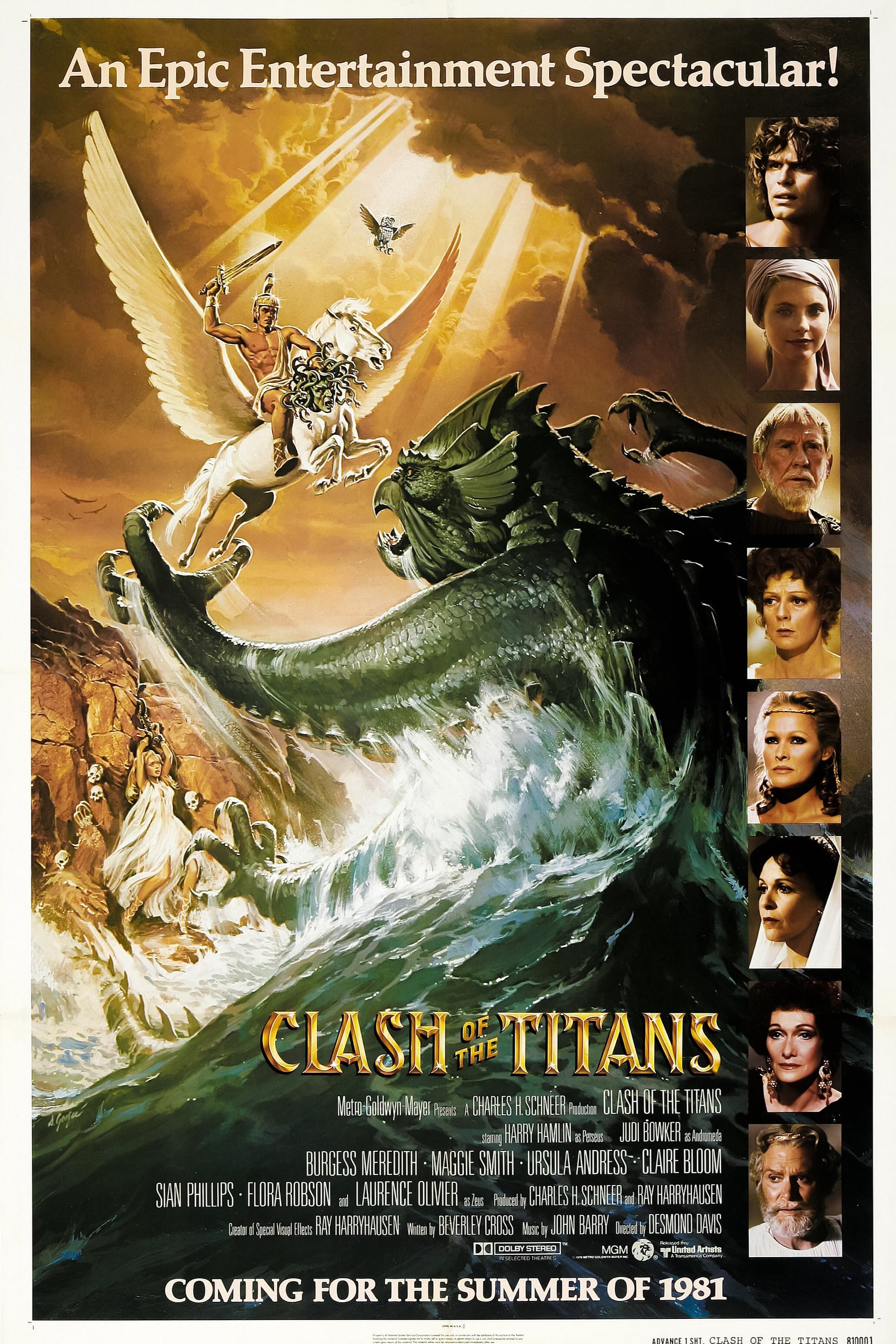 Clash of the Titans (1981) 192Kbps 23.976Fps 48Khz 2.0Ch VHS Turkish Audio TAC