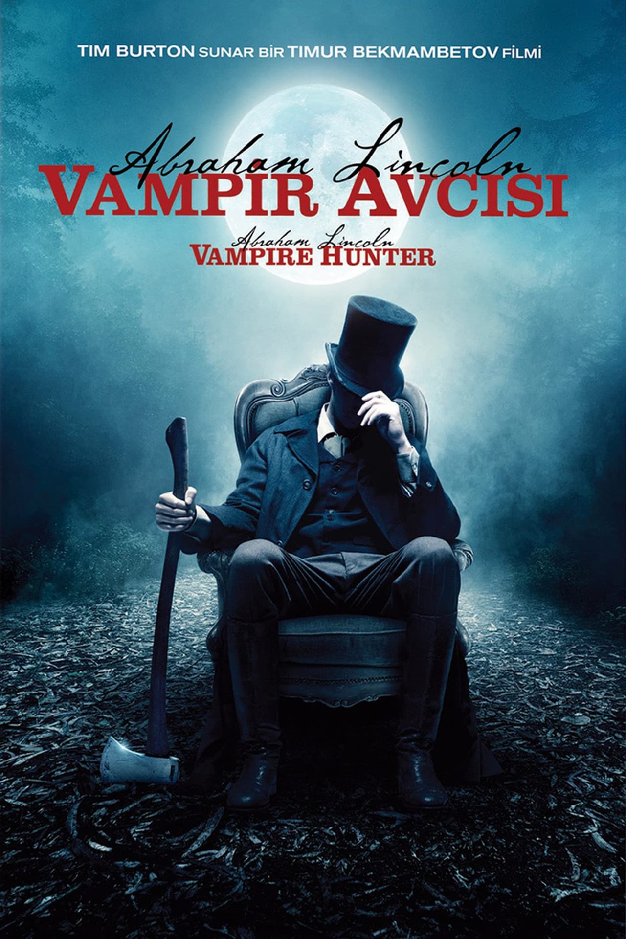 Abraham Lincoln: Vampire Hunter (2012) 128Kbps 23.976Fps 48Khz 2.0Ch Disney+ DD+ E-AC3 Turkish Audio TAC