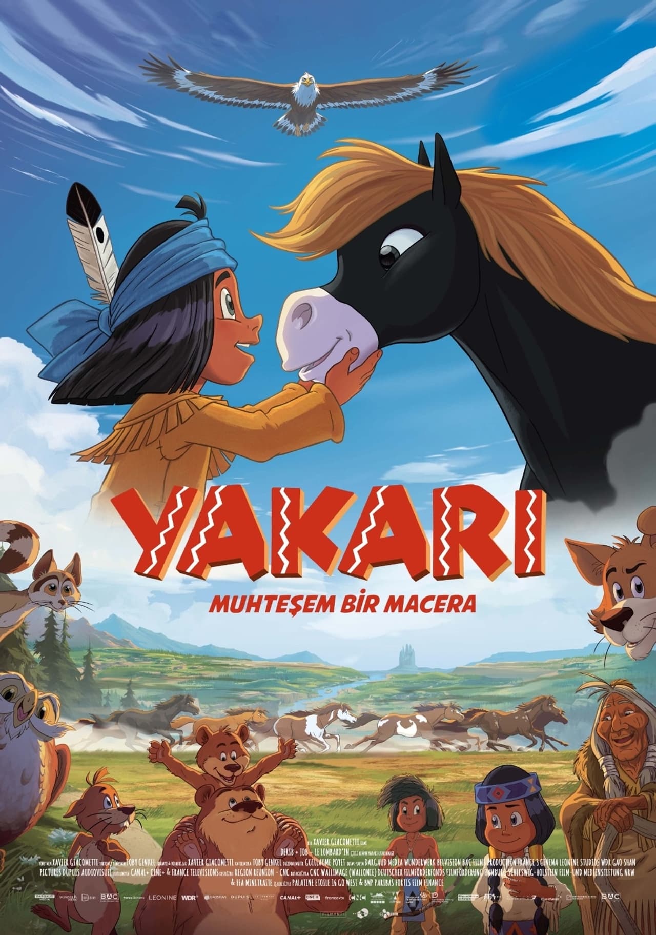 Yakari, a Spectacular Journey (2020) 192Kbps 23.976Fps 48Khz 2.0Ch DigitalTV Turkish Audio TAC