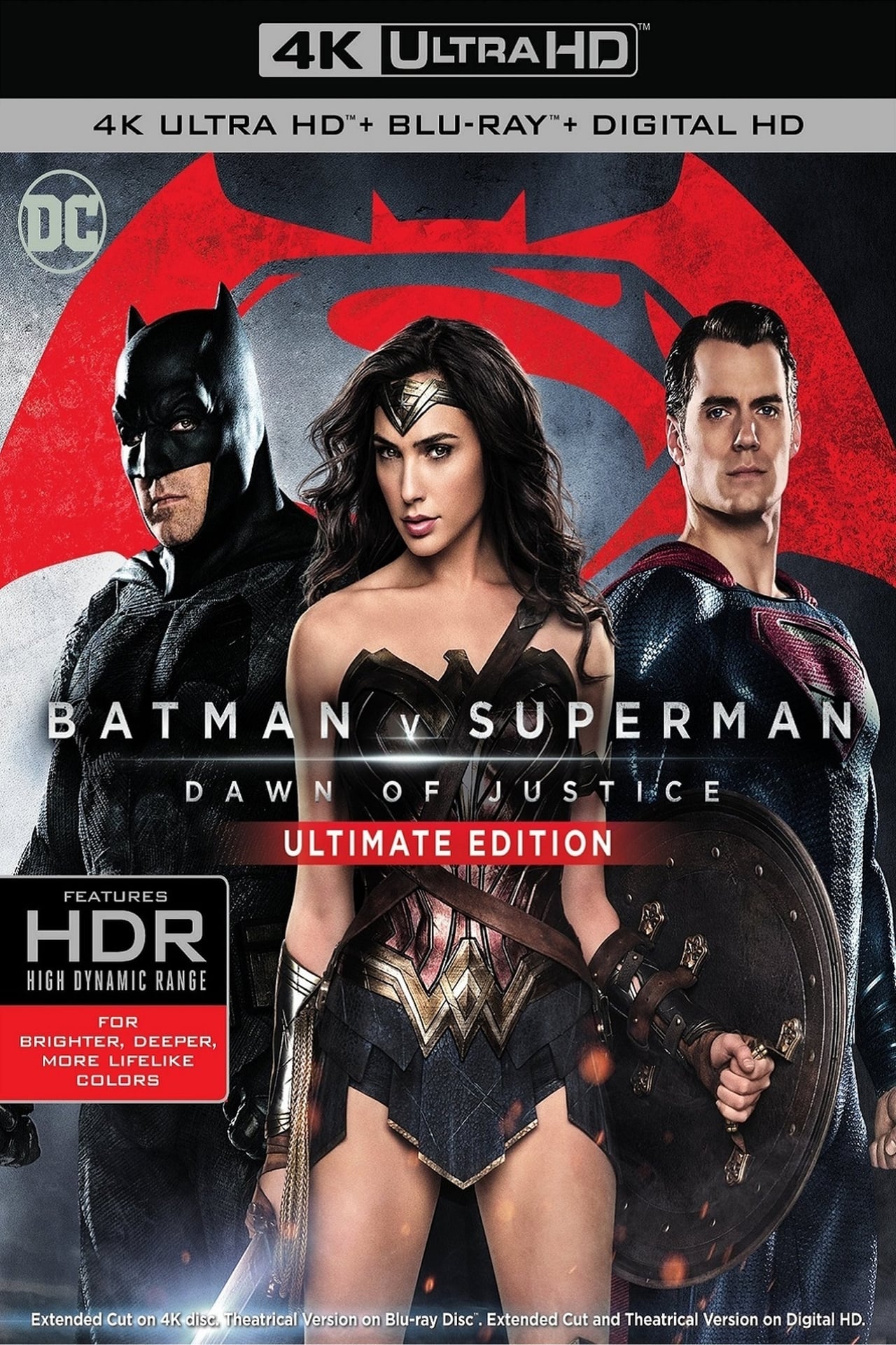 Batman v Superman: Dawn of Justice (2016) Extended Cut & Ultimate Edition 192Kbps 23.976Fps 48Khz 2.0Ch DigitalTV Turkish Audio TAC
