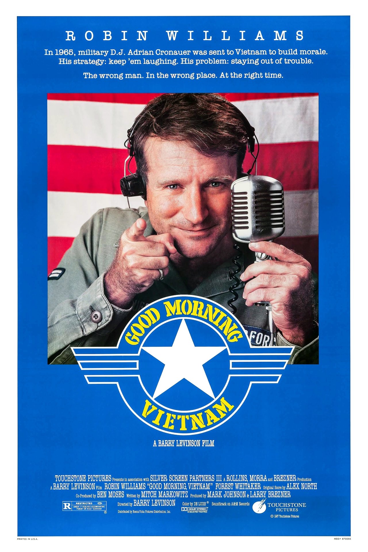 Good Morning, Vietnam (1987) 128Kbps 23.976Fps 48Khz 2.0Ch Disney+ DD+ E-AC3 Turkish Audio TAC