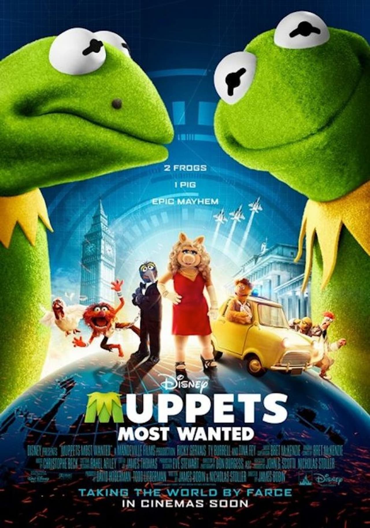 Muppets Most Wanted (2014) 128Kbps 23.976Fps 48Khz 2.0Ch Disney+ DD+ E-AC3 Turkish Audio TAC