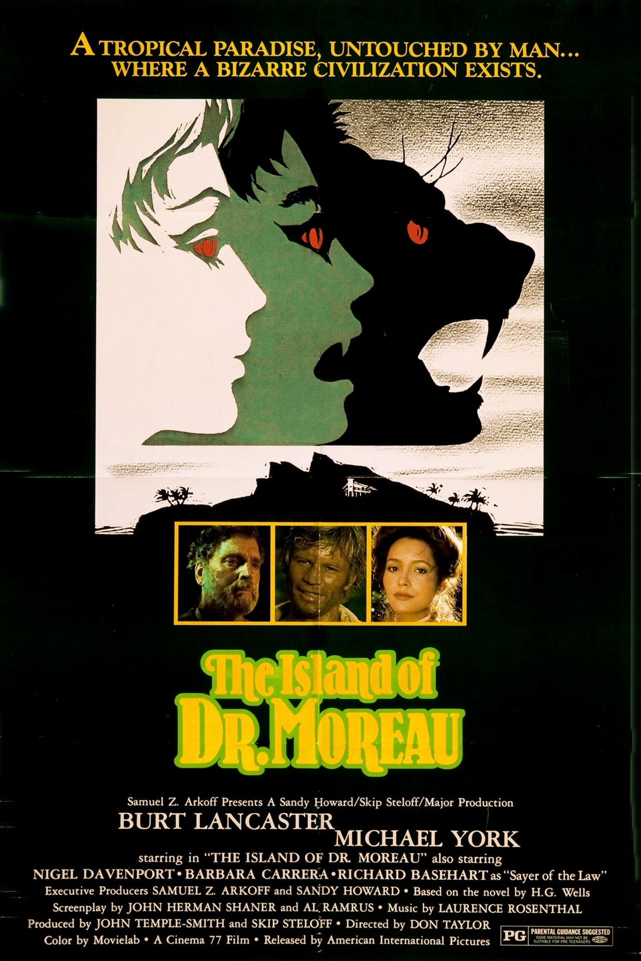The Island of Dr. Moreau (1977) 192Kbps 23.976Fps 48Khz 2.0Ch DigitalTV Turkish Audio TAC