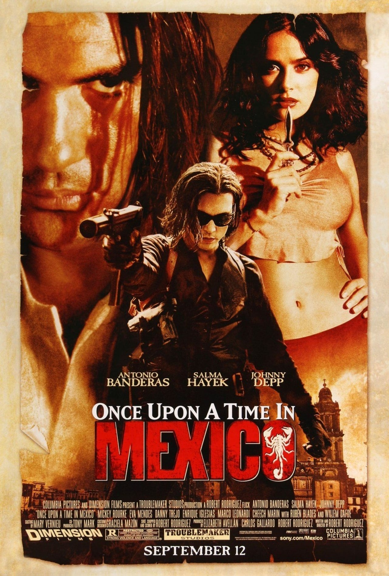 Once Upon a Time in Mexico (2003) 128Kbps 23.976Fps 48Khz 2.0Ch DD+ NF E-AC3 Turkish Audio TAC