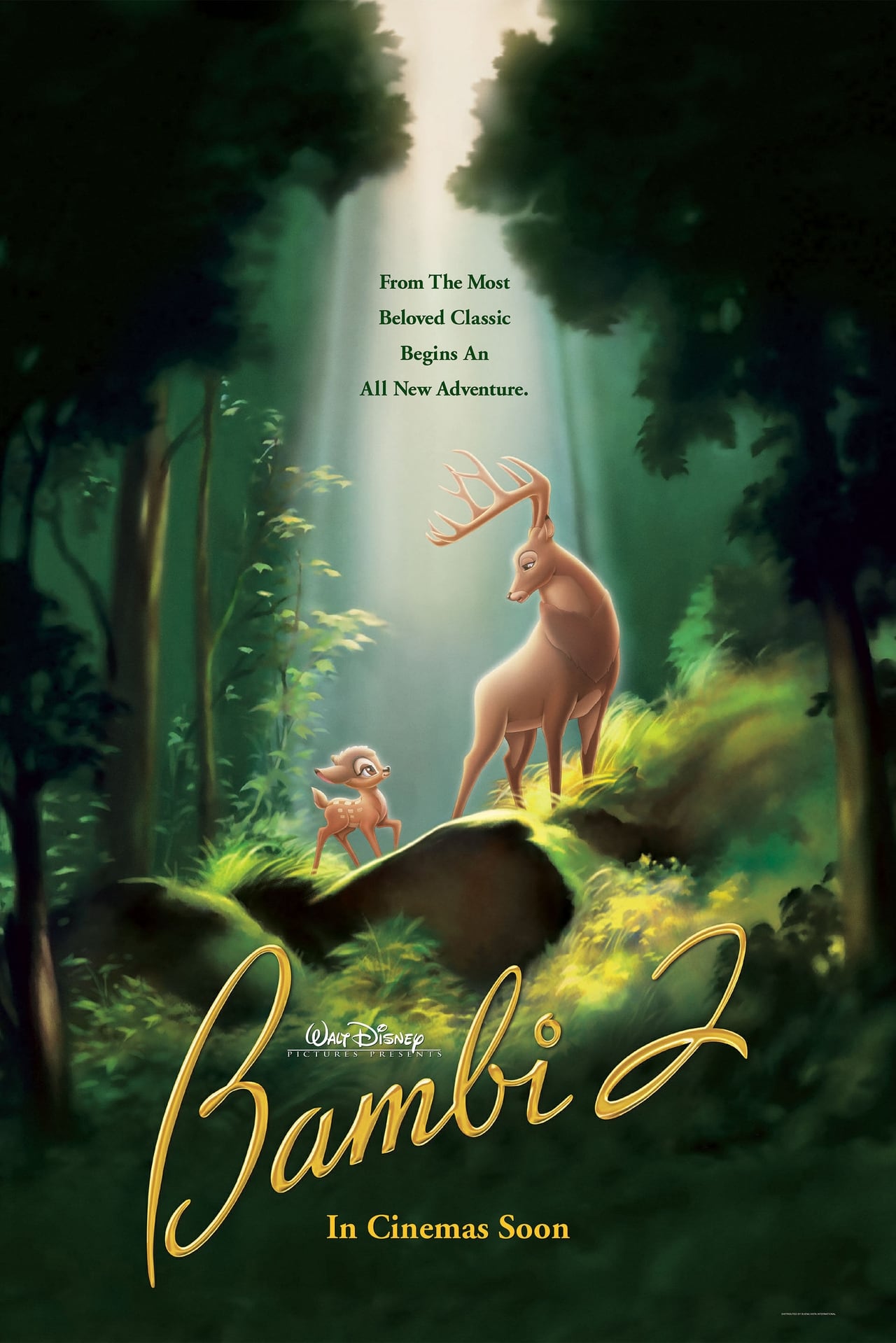 Bambi 2: The Great Prince of the Forest (2006) 256Kbps 23.976Fps 48Khz 5.1Ch Disney+ DD+ E-AC3 Turkish Audio TAC