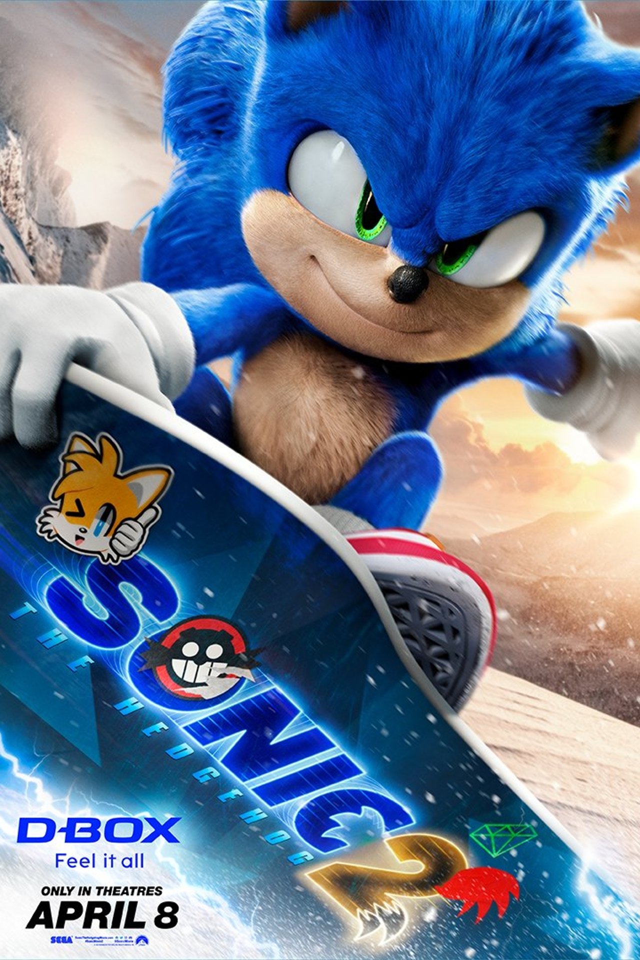 Sonic the Hedgehog 2 (2022) 384Kbps 23.976Fps 48Khz 5.1Ch iTunes Turkish Audio TAC