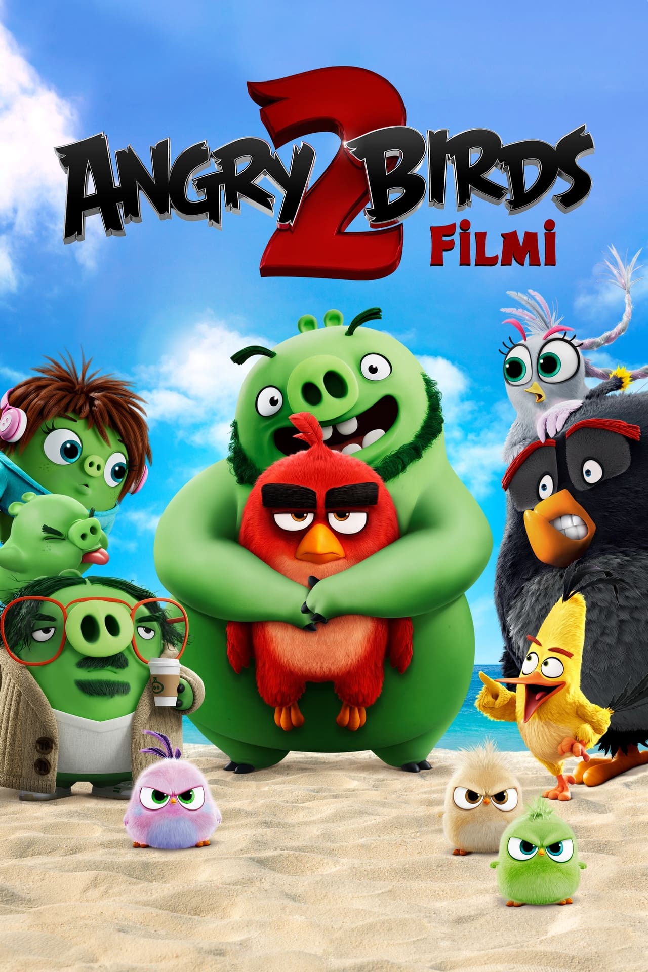 The Angry Birds Movie 2 (2019) 224Kbps 23.976Fps 48Khz 2.0Ch DD+ AMZN E-AC3 Turkish Audio TAC