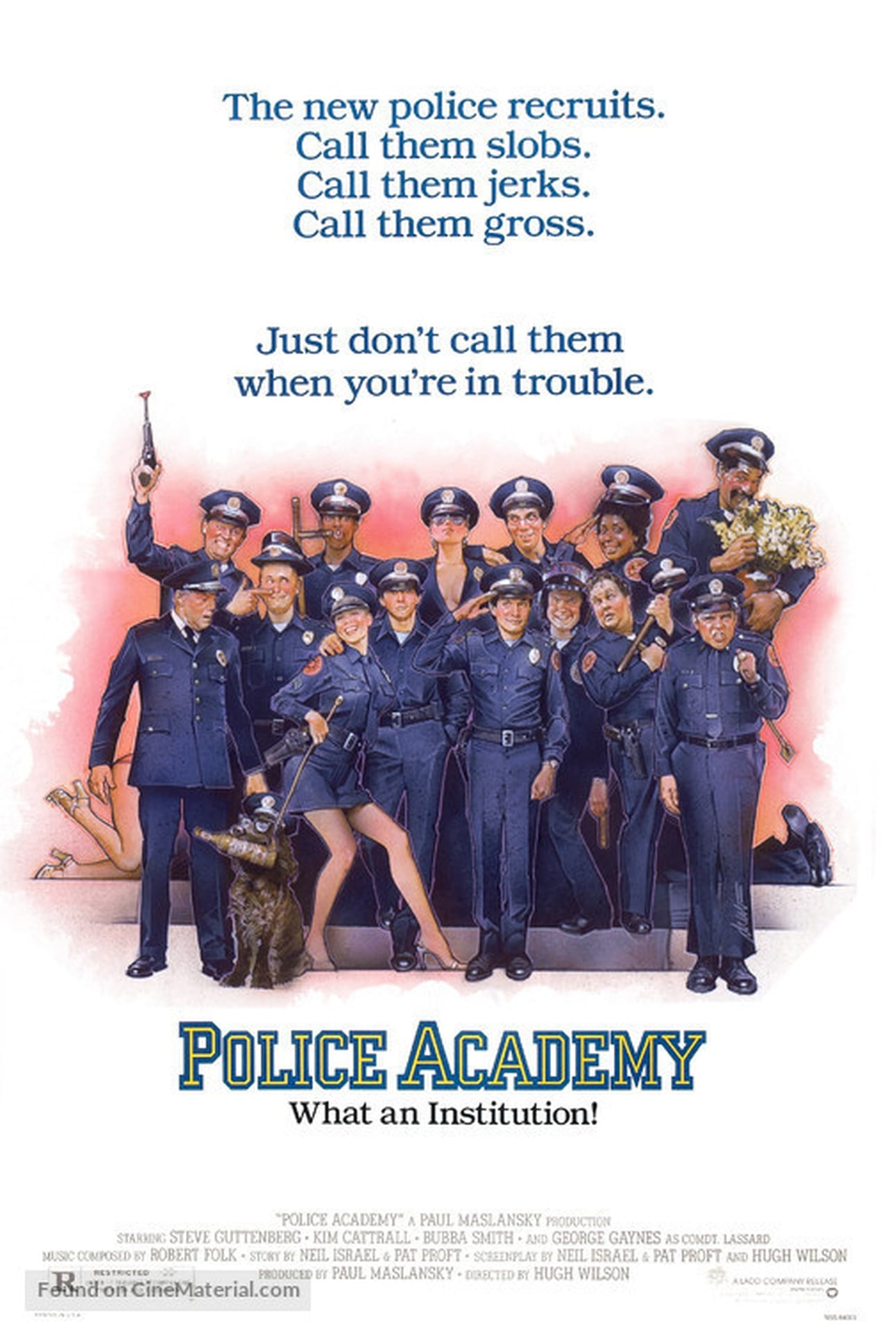 Police Academy (1984) 192Kbps 23.976Fps 48Khz 2.0Ch DigitalTV Turkish Audio TAC