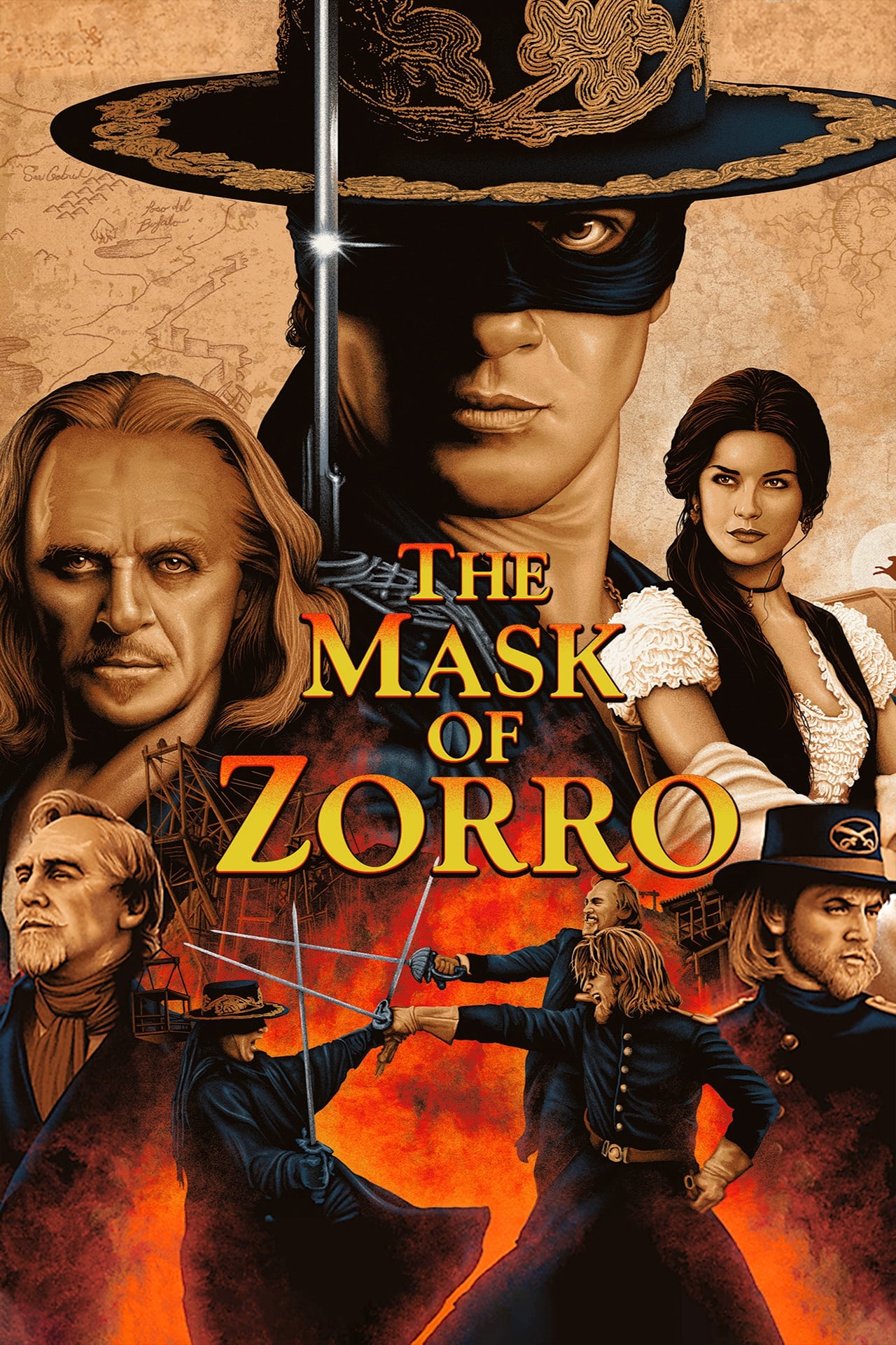 The Mask of Zorro (1998) 224Kbps 23.976Fps 48Khz 2.0Ch VCD Turkish Audio TAC