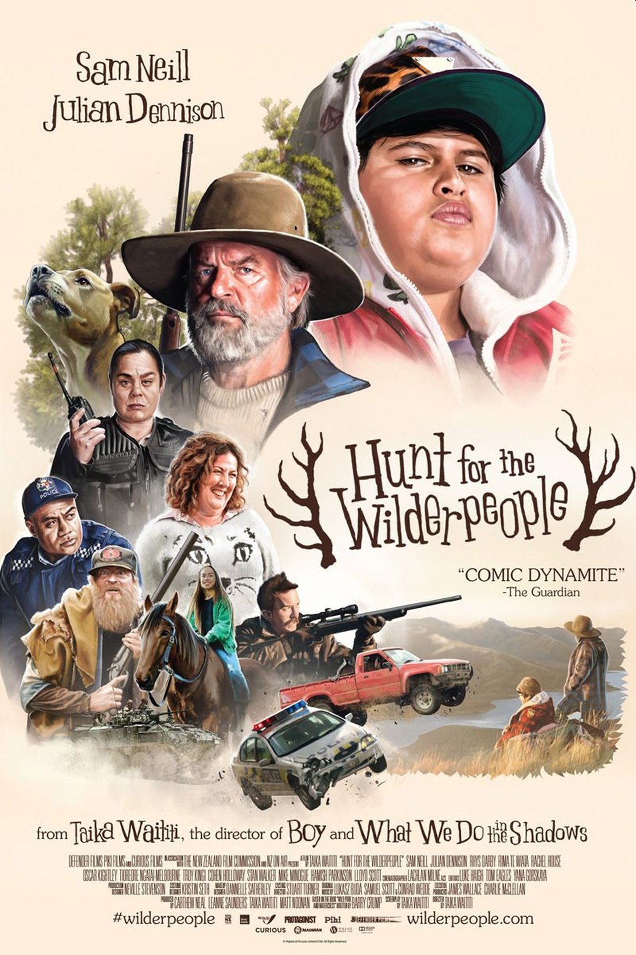 Hunt for the Wilderpeople (2016) 640Kbps 24Fps 48Khz 5.1Ch DD+ NF E-AC3 Turkish Audio TAC