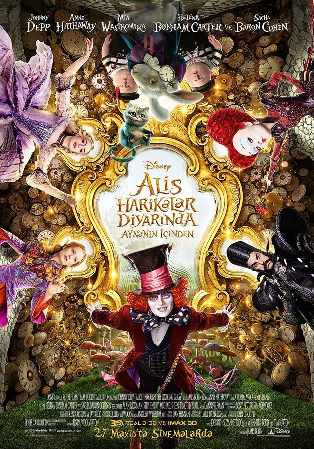 Alice Through the Looking Glass (2016) 384Kbps 23.976Fps 48Khz 5.1Ch iTunes Turkish Audio TAC
