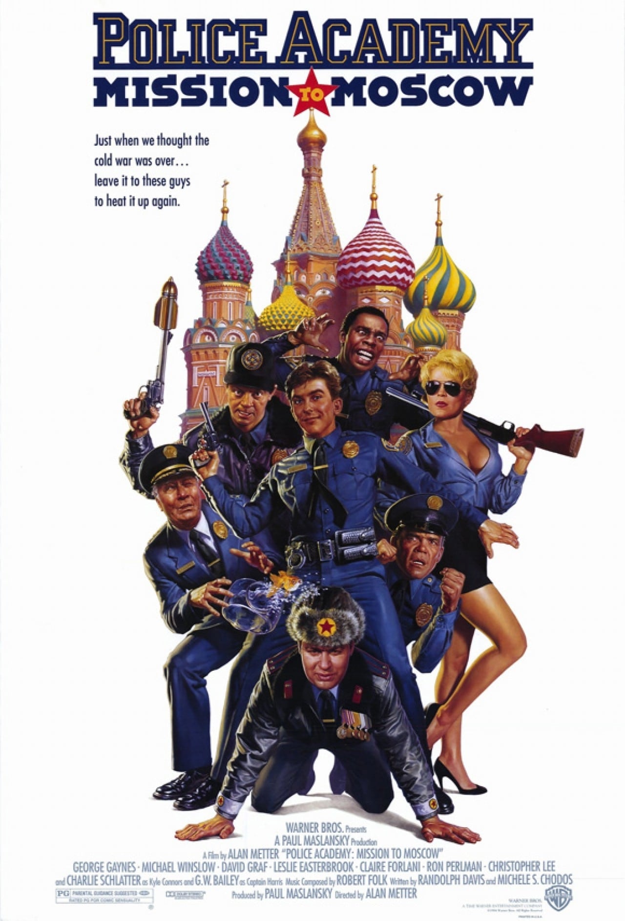Police Academy: Mission to Moscow (1994) 192Kbps 23.976Fps 48Khz 2.0Ch DigitalTV Turkish Audio TAC