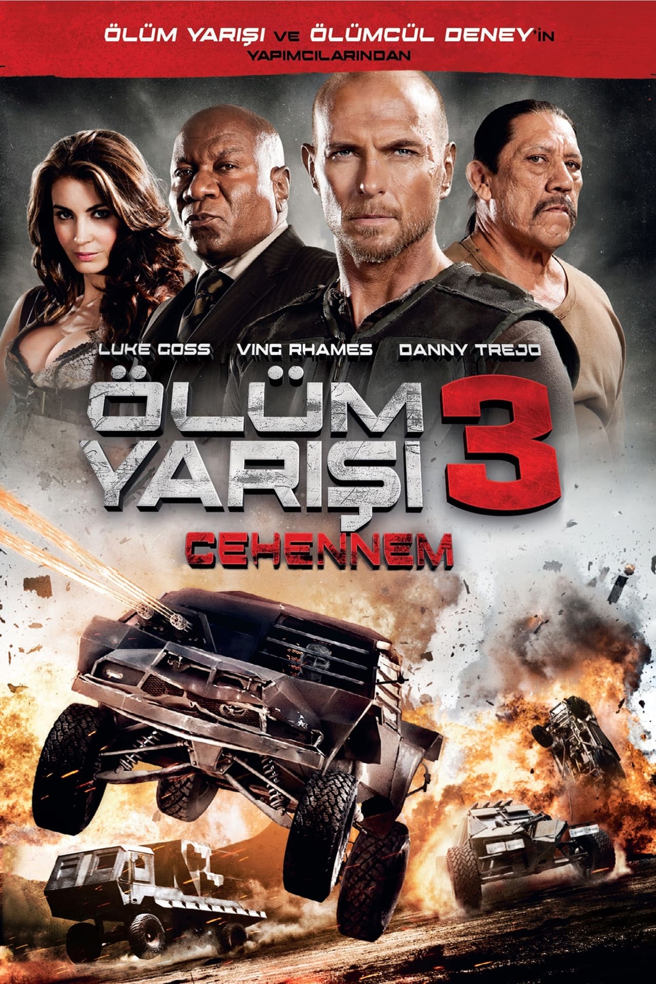 Death Race: Inferno (2013) Unrated Cut 640Kbps 23.976Fps 48Khz 5.1Ch DD+ NF E-AC3 Turkish Audio TAC