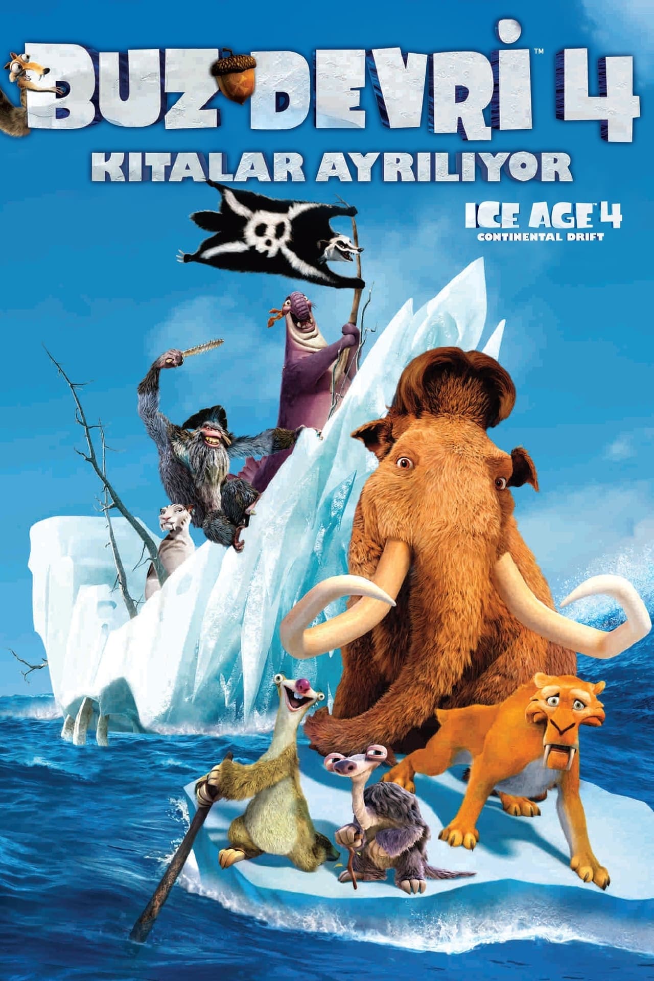 Ice Age: Continental Drift (2012) 256Kbps 23.976Fps 48Khz 5.1Ch Disney+ DD+ E-AC3 Turkish Audio TAC