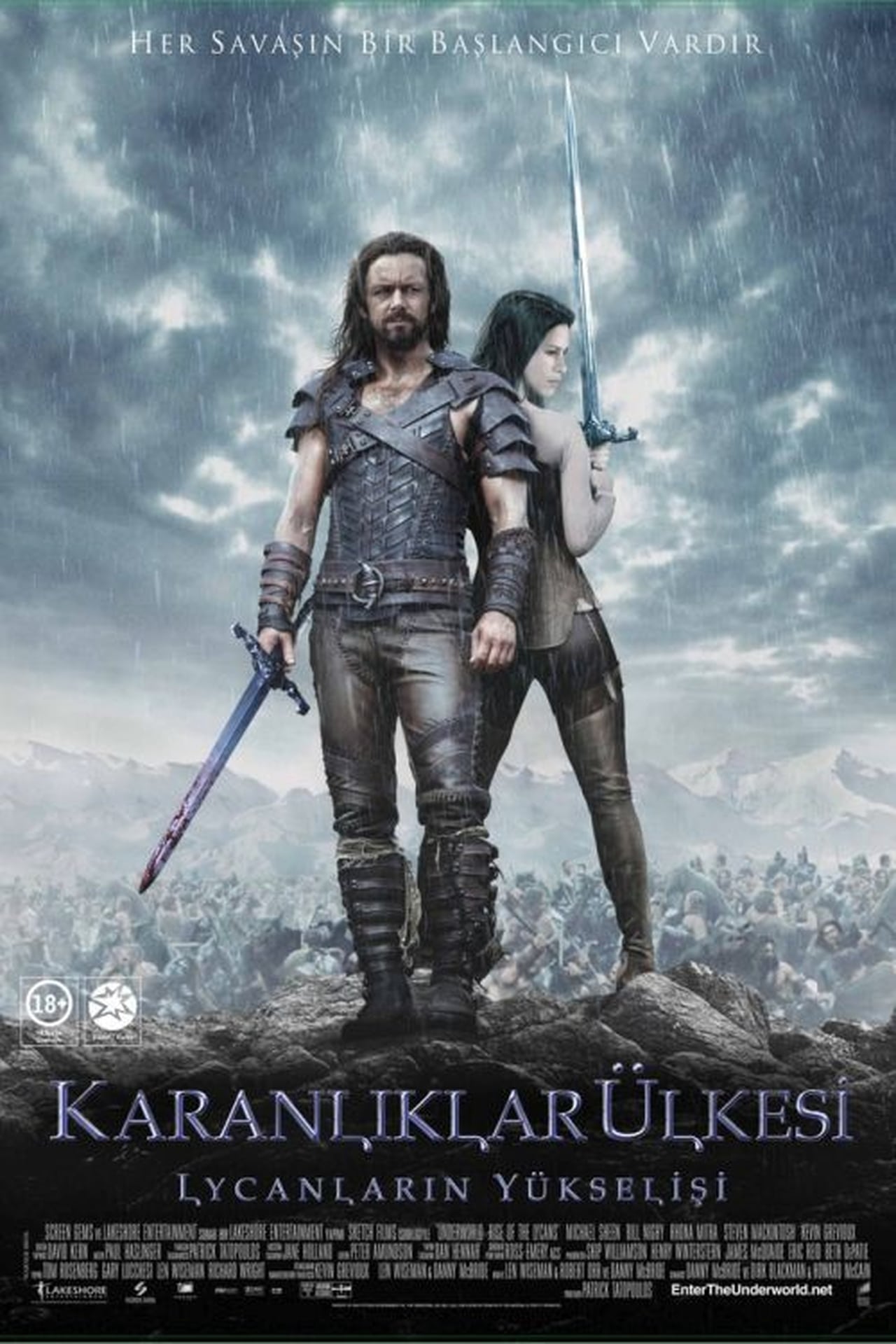 Underworld: Rise of the Lycans (2009) 192Kbps 23.976Fps 48Khz 2.0Ch DVD Turkish Audio TAC