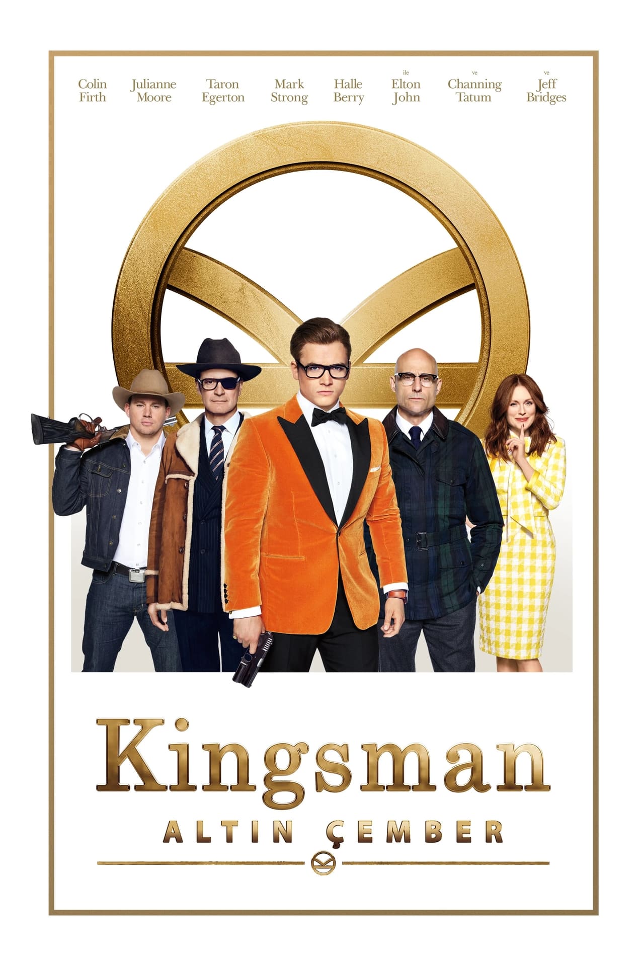 Kingsman: The Golden Circle (2017) 256Kbps 23.976Fps 48Khz 5.1Ch Disney+ DD+ E-AC3 Turkish Audio TAC