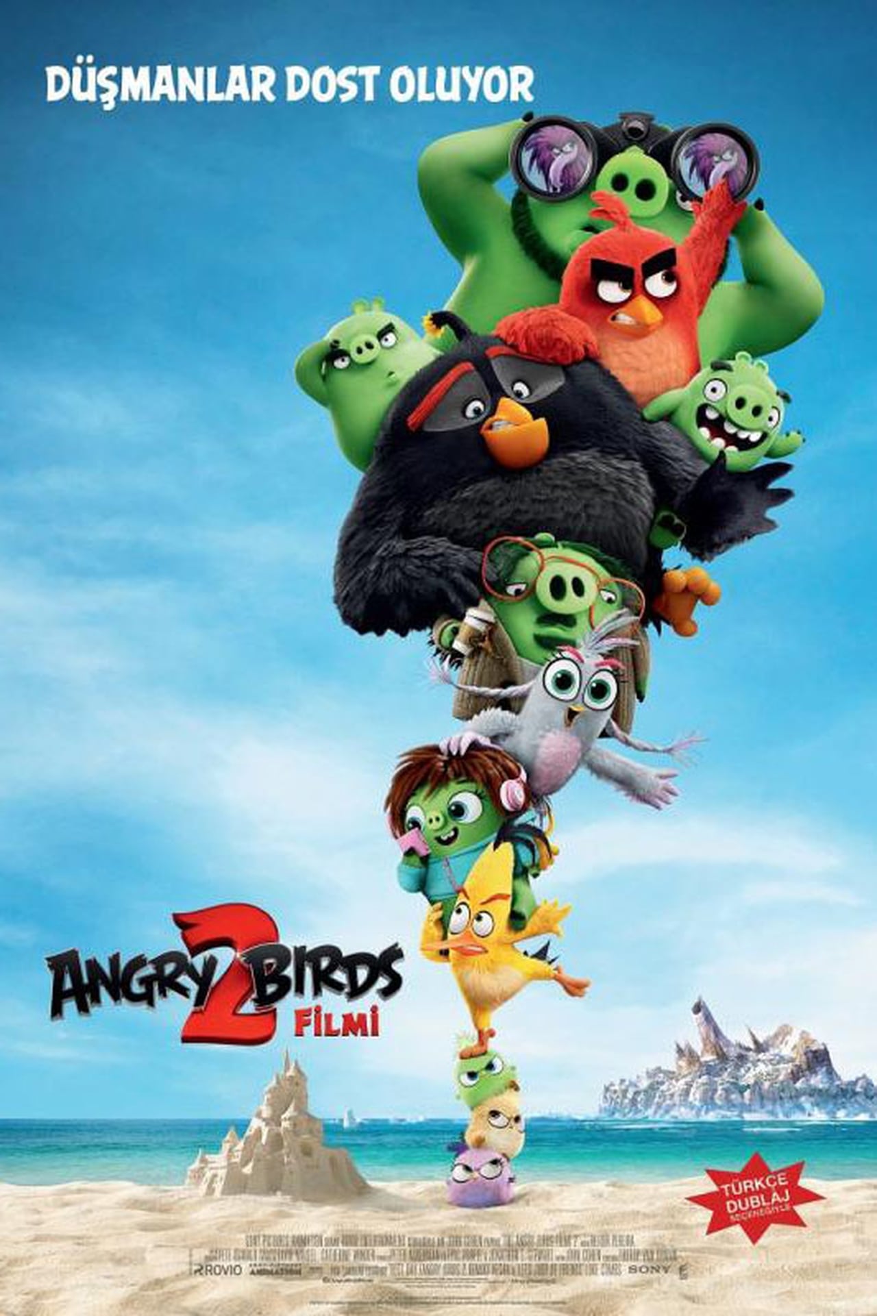 The Angry Birds Movie 2 (2019) 640Kbps 23.976Fps 48Khz 5.1Ch DD+ NF E-AC3 Turkish Audio TAC