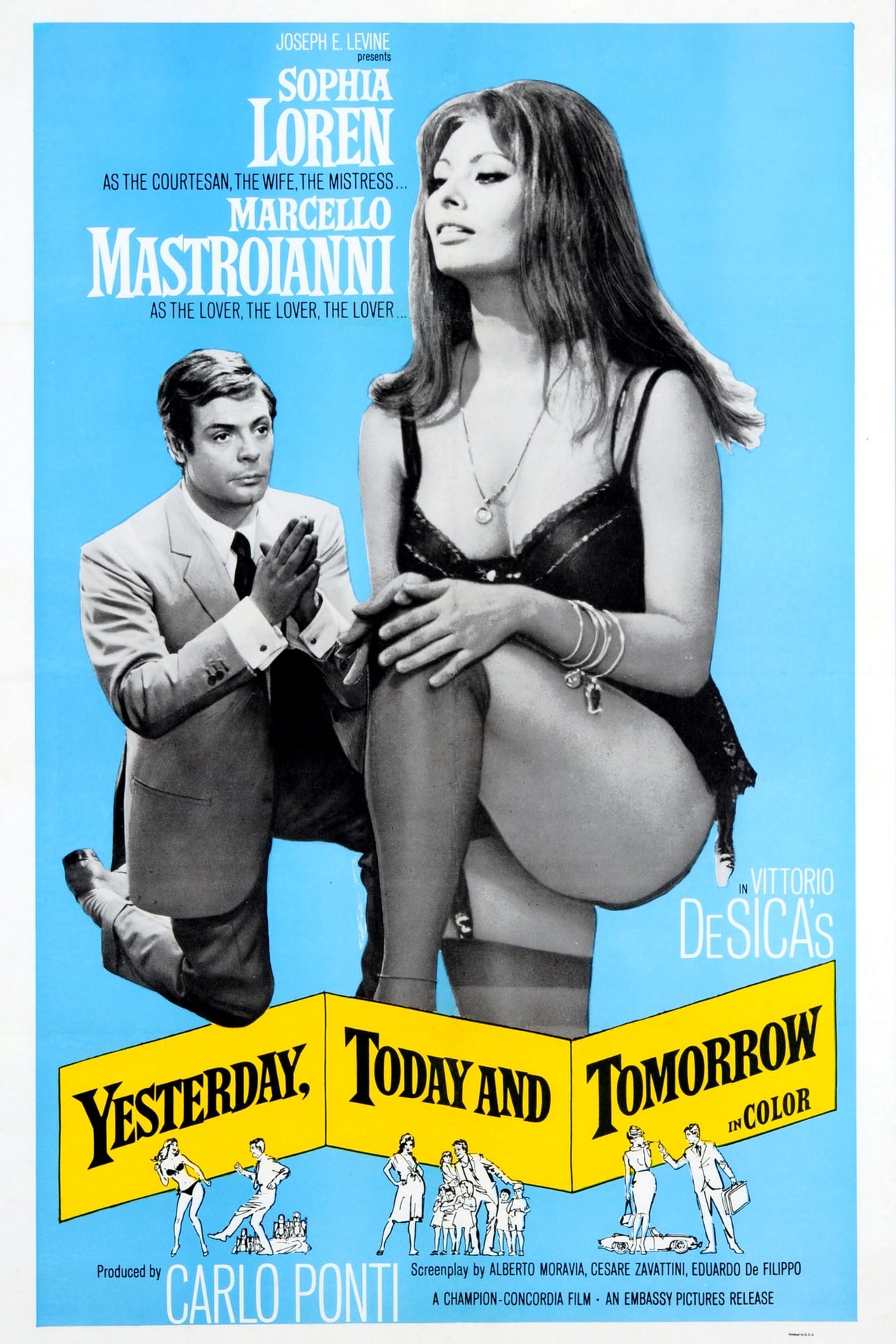 Yesterday, Today and Tomorrow (1963) 192Kbps 23.976Fps 48Khz 2.0Ch VHS Turkish Audio TAC