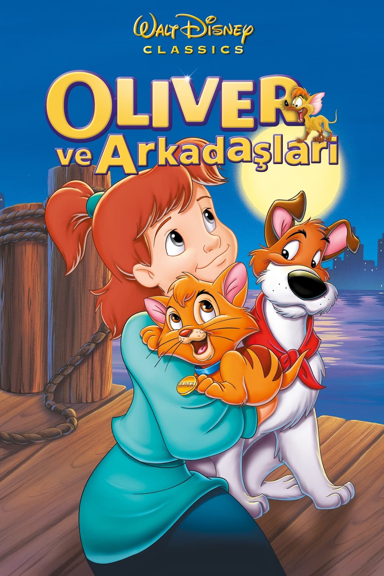 Oliver & Company (1988) 256Kbps 23.976Fps 48Khz 5.1Ch Disney+ DD+ E-AC3 Turkish Audio TAC