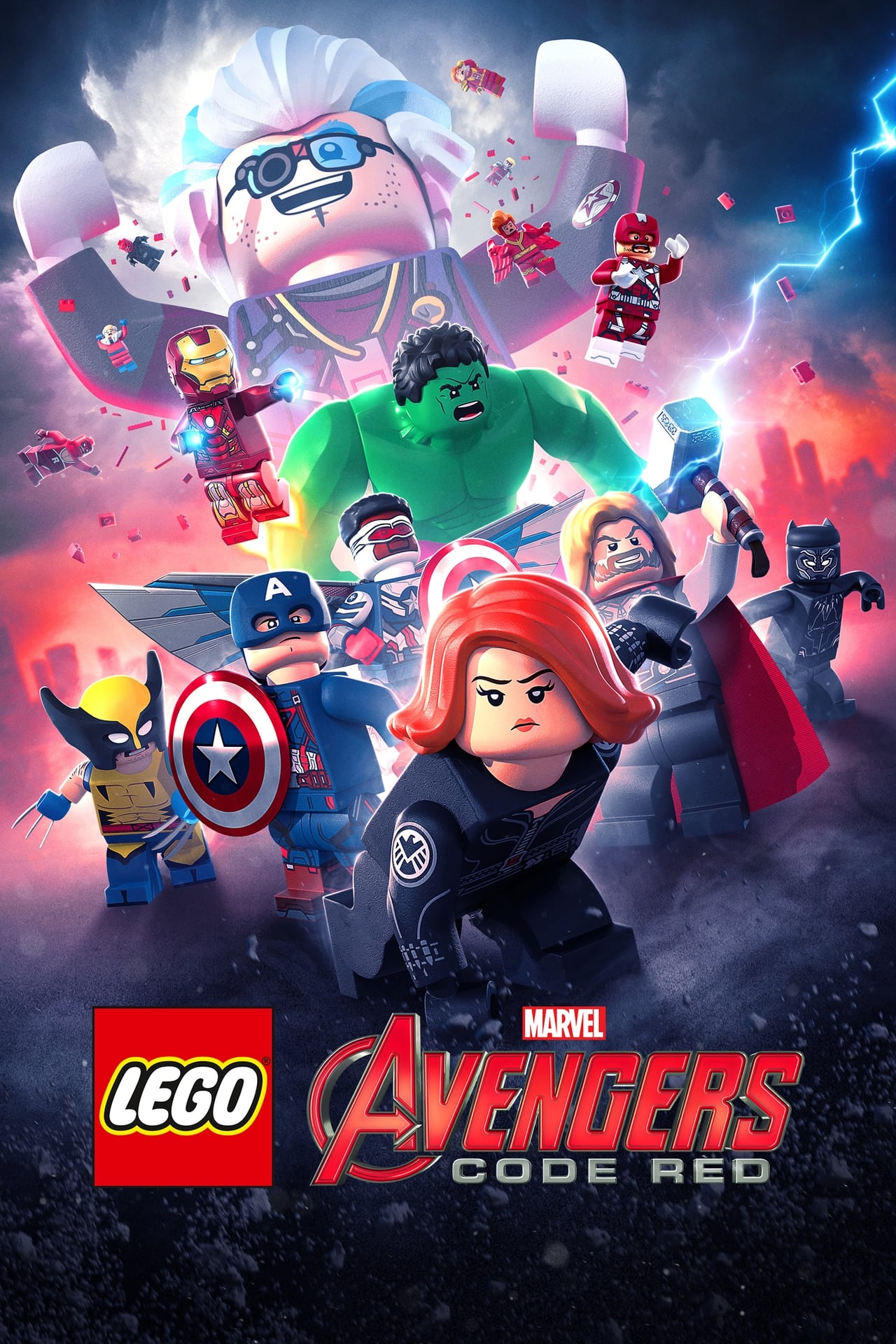 Lego Marvel Avengers: Code Red (2023) 256Kbps 24Fps 48Khz 5.1Ch Disney+ DD+ E-AC3 Turkish Audio TAC