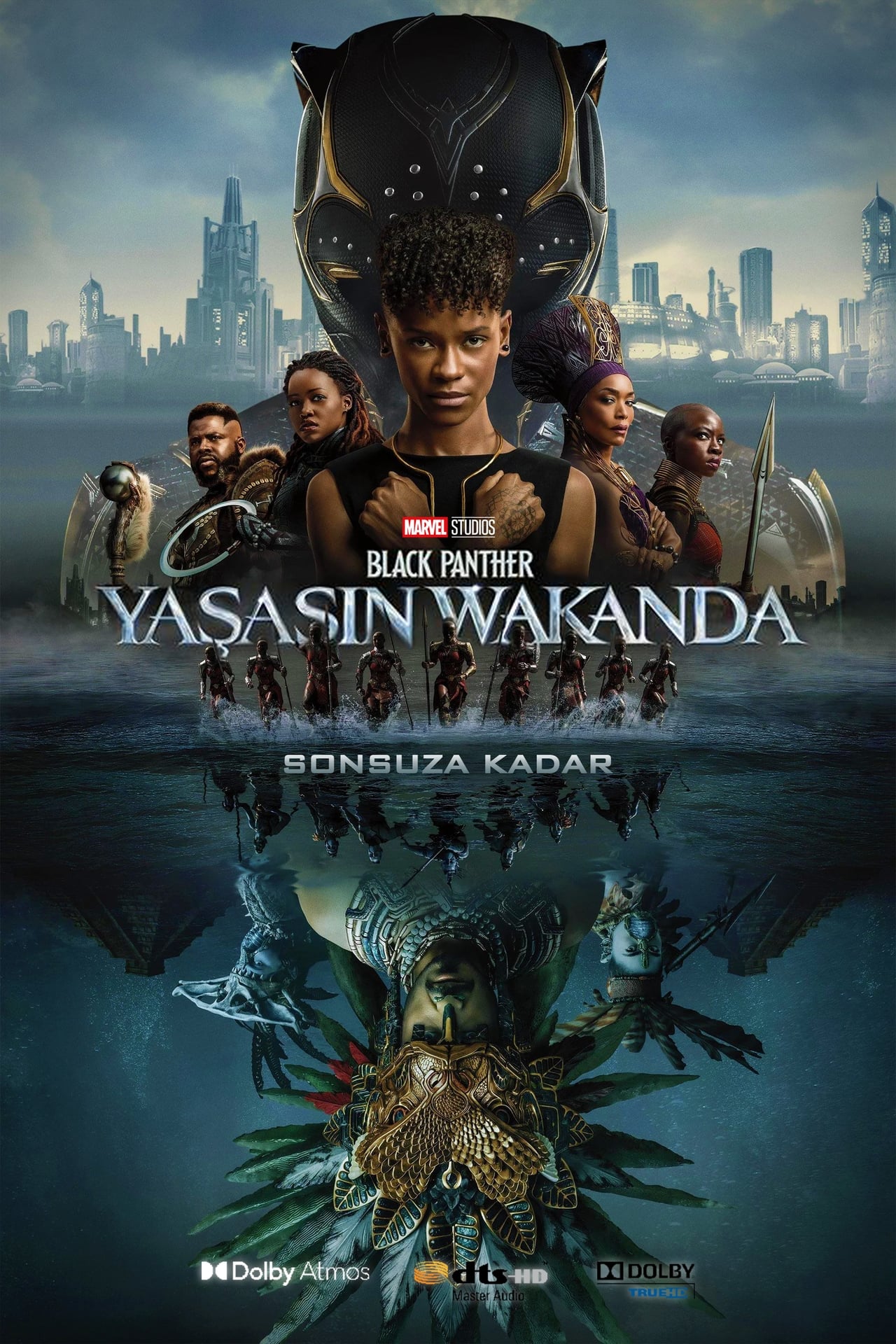 Black Panther: Wakanda Forever (2022) 256Kbps 23.976Fps 48Khz 5.1Ch Disney+ DD+ E-AC3 Turkish Audio TAC