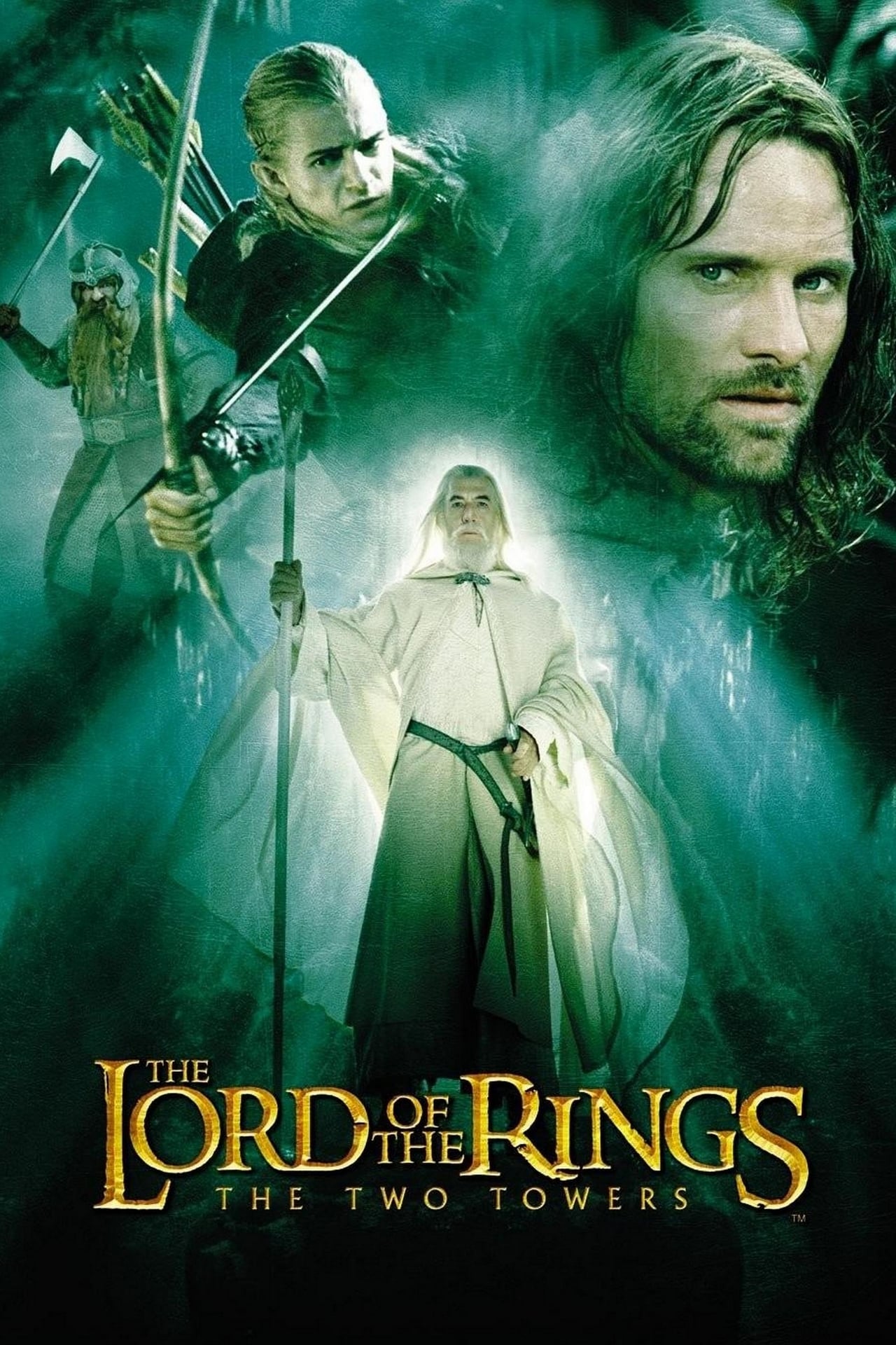 The Lord of the Rings: The Two Towers (2002) Extended Cut 192Kbps 23.976Fps 48Khz 2.0Ch DVD Turkish Audio TAC
