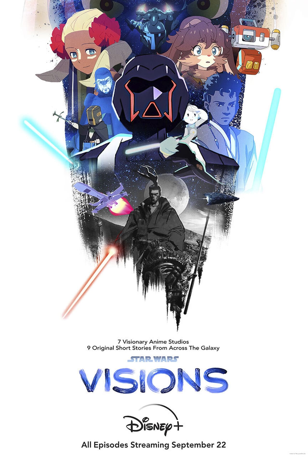 Star Wars: Visions (2021) S1 EP01&EP09 256Kbps 24Fps 48Khz 5.1Ch Disney+ DD+ E-AC3 Turkish Audio TAC