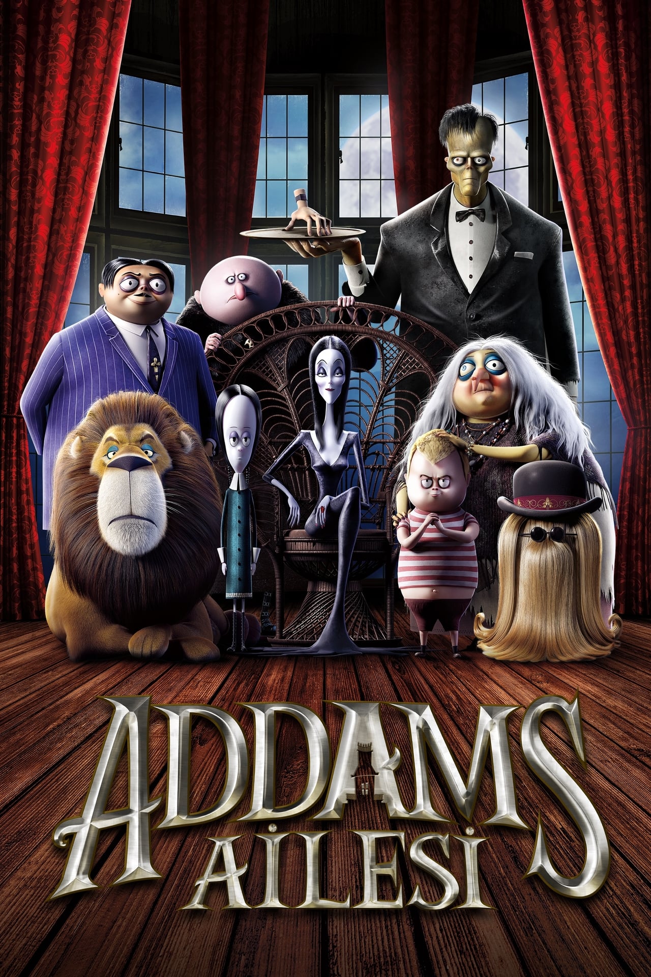 The Addams Family (2019) 224Kbps 23.976Fps 48Khz 2.0Ch DD+ AMZN E-AC3 Turkish Audio TAC