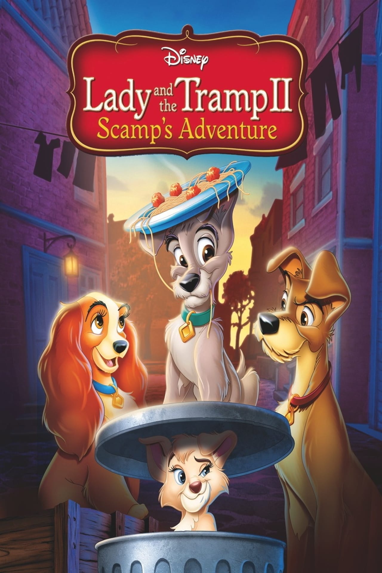 Lady and the Tramp II: Scamp's Adventure (2001) 256Kbps 23.976Fps 48Khz 5.1Ch Disney+ DD+ E-AC3 Turkish Audio TAC