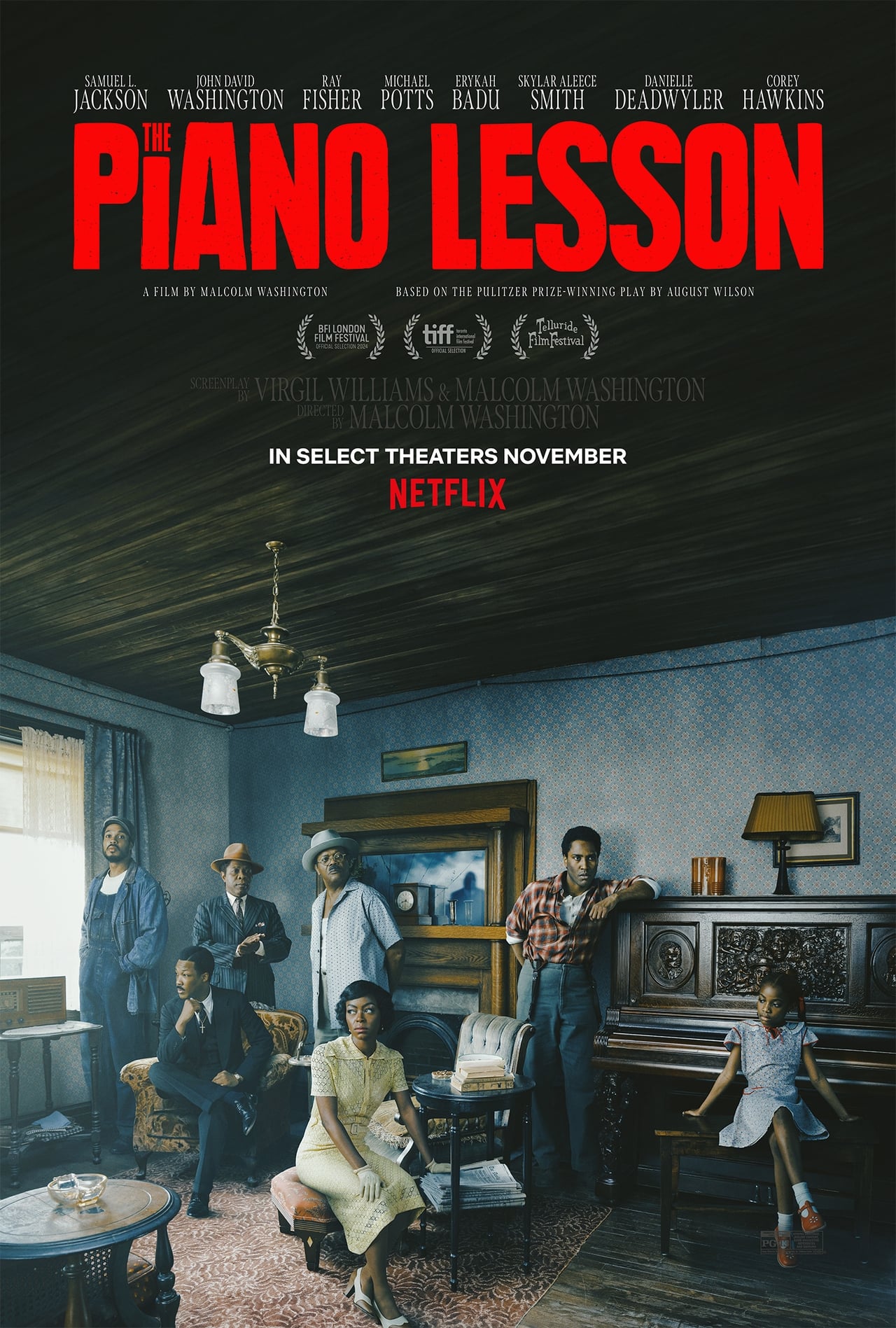 The Piano Lesson (2024) 640Kbps 24Fps 48Khz 5.1Ch DD+ AMZN E-AC3 Turkish Audio TAC