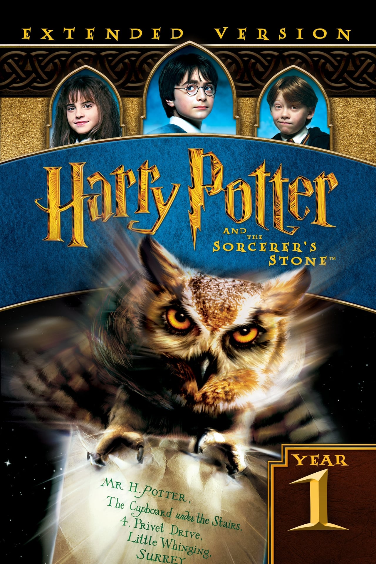 Harry Potter and the Sorcerer's Stone (2001) Extended Cut 640Kbps 23.976Fps 48Khz 5.1Ch BluRay Turkish Audio TAC