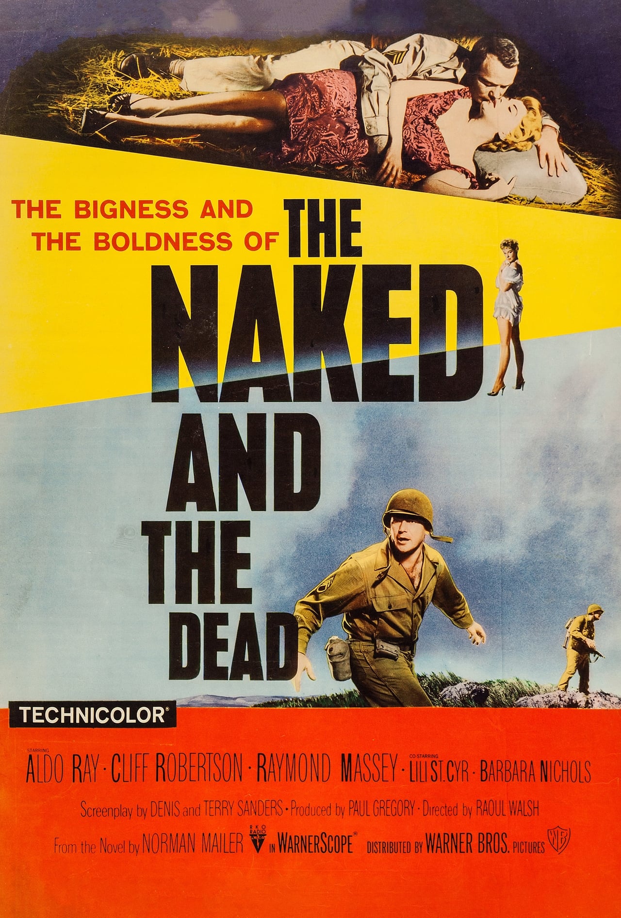 The Naked and the Dead (1958) 192Kbps 23.976Fps 48Khz 2.0Ch VCD Turkish Audio TAC