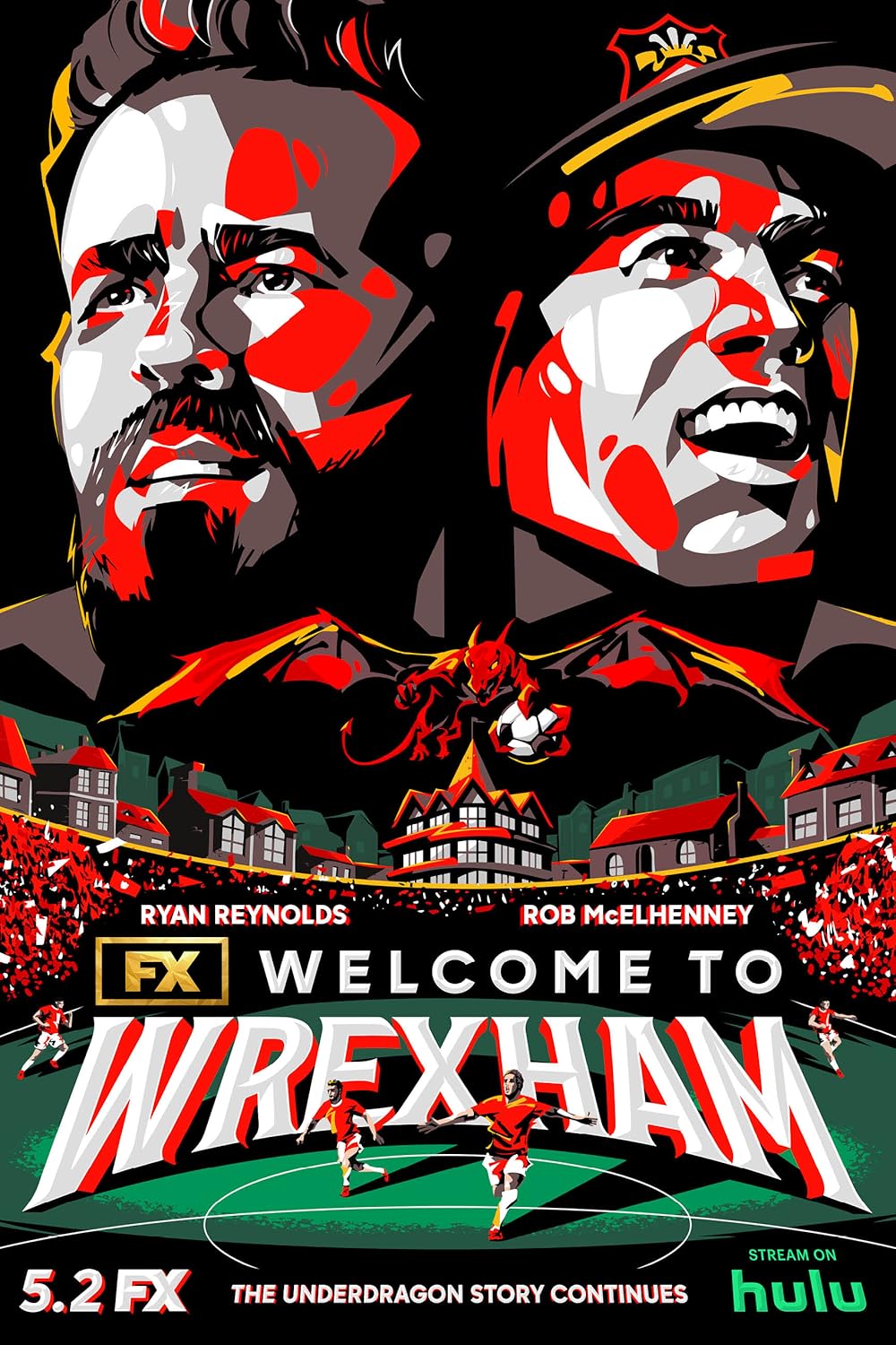 Welcome to Wrexham (2022) S1 EP01&EP18 256Kbps 23.976Fps 48Khz 5.1Ch Disney+ DD+ E-AC3 Turkish Audio TAC