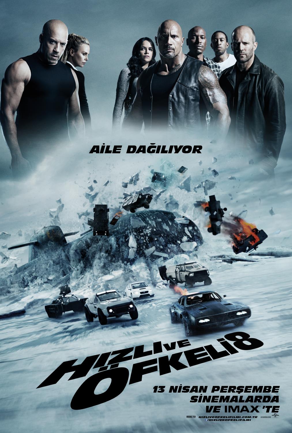 The Fate of the Furious (2017) 640Kbps 23.976Fps 48Khz 5.1Ch DD+ NF E-AC3 Turkish Audio TAC