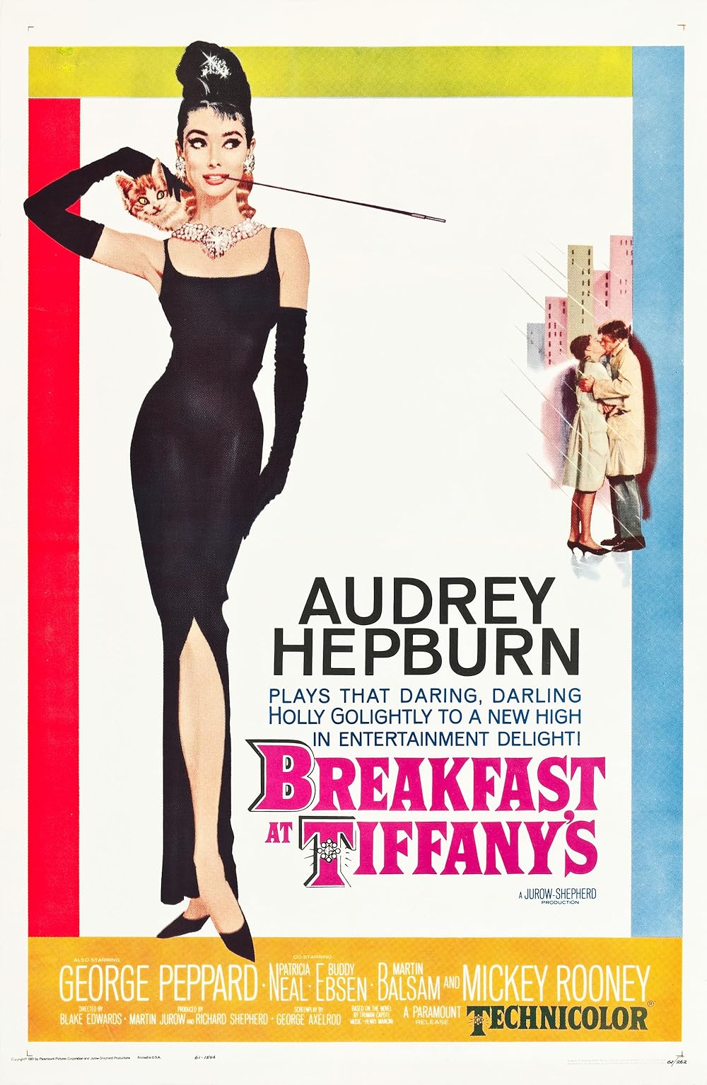 Breakfast at Tiffany's (1961) 128Kbps 23.976Fps 48Khz 2.0Ch DD+ NF E-AC3 Turkish Audio TAC